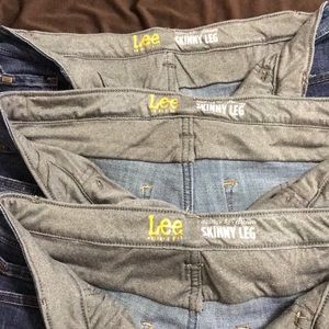 3 - Lee Modern Midrise Skinny Jeans Size 12